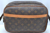 Authentic Louis Vuitton Monogram Reporter PM Shoulder Cross Bag M45254 LV 2096J