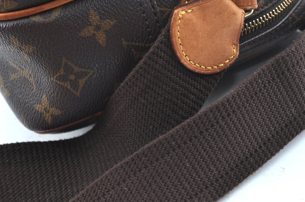 Authentic Louis Vuitton Monogram Reporter PM Shoulder Cross Bag M45254 LV 2096J