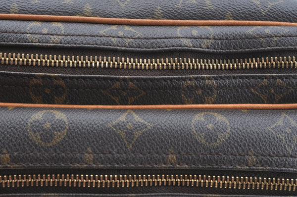 Authentic Louis Vuitton Monogram Reporter PM Shoulder Cross Bag M45254 LV 2096J