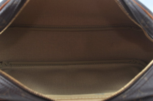 Authentic Louis Vuitton Monogram Reporter PM Shoulder Cross Bag M45254 LV 2096J