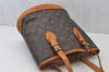 Authentic Louis Vuitton Monogram Bucket PM Shoulder Tote Bag M42238 LV 2097J