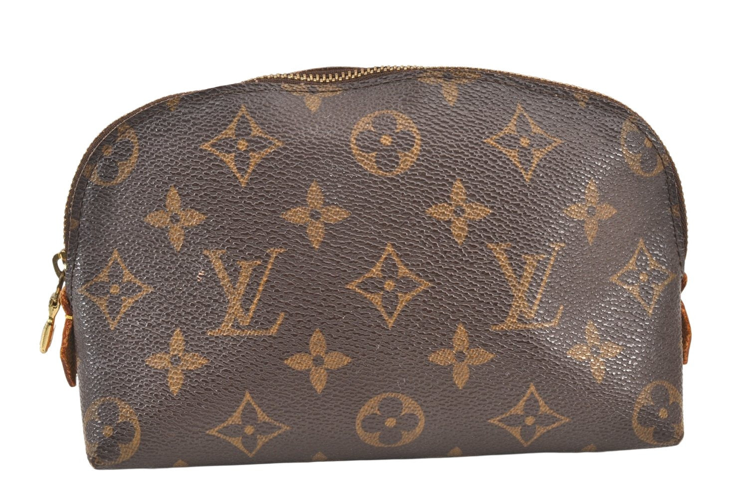 Authentic Louis Vuitton Monogram Pochette Cosmetic Pouch M47515 LV 2097K