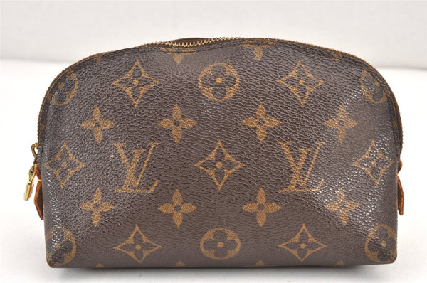 Authentic Louis Vuitton Monogram Pochette Cosmetic Pouch M47515 LV 2097K