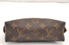 Authentic Louis Vuitton Monogram Pochette Cosmetic Pouch M47515 LV 2097K