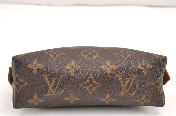 Authentic Louis Vuitton Monogram Pochette Cosmetic Pouch M47515 LV 2097K
