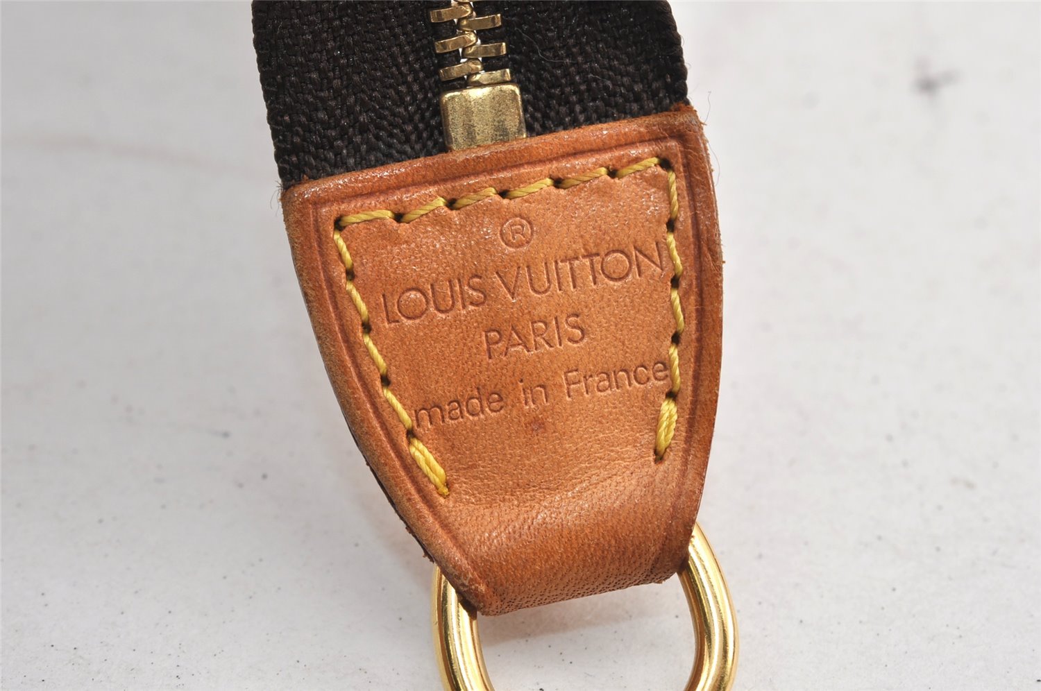 Authentic Louis Vuitton Monogram Pouch For Bucket PM LV 2098K