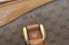 Authentic GUCCI Vintage Micro GG PVC Leather Tote Hand Bag Brown 2099I