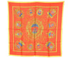 Authentic HERMES Carre 90 Scarf "LES ARMES DE PARIS" Silk Yellow 2100J