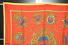 Authentic HERMES Carre 90 Scarf "LES ARMES DE PARIS" Silk Yellow 2100J