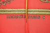 Authentic HERMES Carre 90 Scarf "LES ARMES DE PARIS" Silk Yellow 2100J