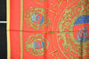 Authentic HERMES Carre 90 Scarf "LES ARMES DE PARIS" Silk Yellow 2100J