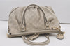 Authentic GUCCI Guccissima Sukey 2Way Tote Bag GG Leather 247902 White 2101J