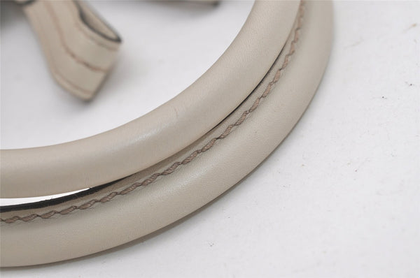 Authentic GUCCI Guccissima Sukey 2Way Tote Bag GG Leather 247902 White 2101J