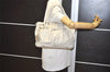Authentic GUCCI Guccissima Sukey 2Way Tote Bag GG Leather 247902 White 2101J