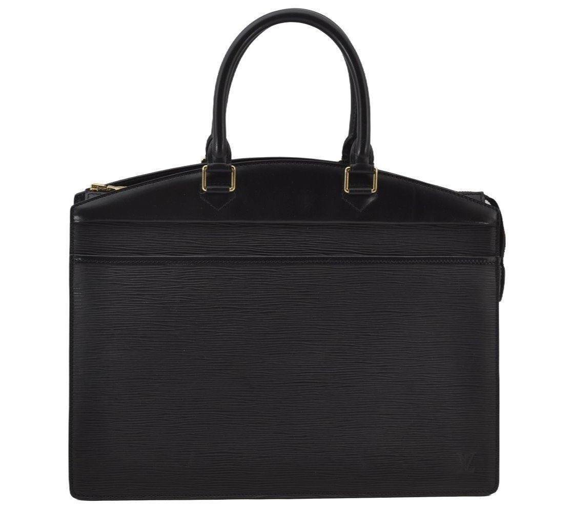 Authentic Louis Vuitton Epi Riviera Hand Bag Black M48182 LV 2102J