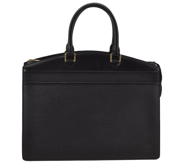 Authentic Louis Vuitton Epi Riviera Hand Bag Black M48182 LV 2102J