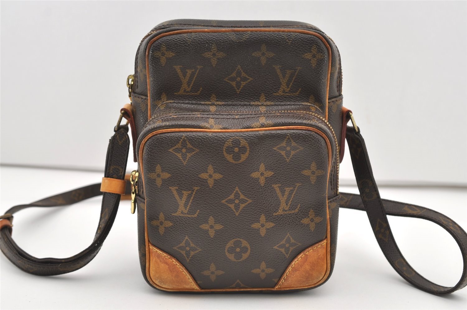 Authentic Louis Vuitton Monogram Amazone Shoulder Cross Body Bag M45236 LV 2103J
