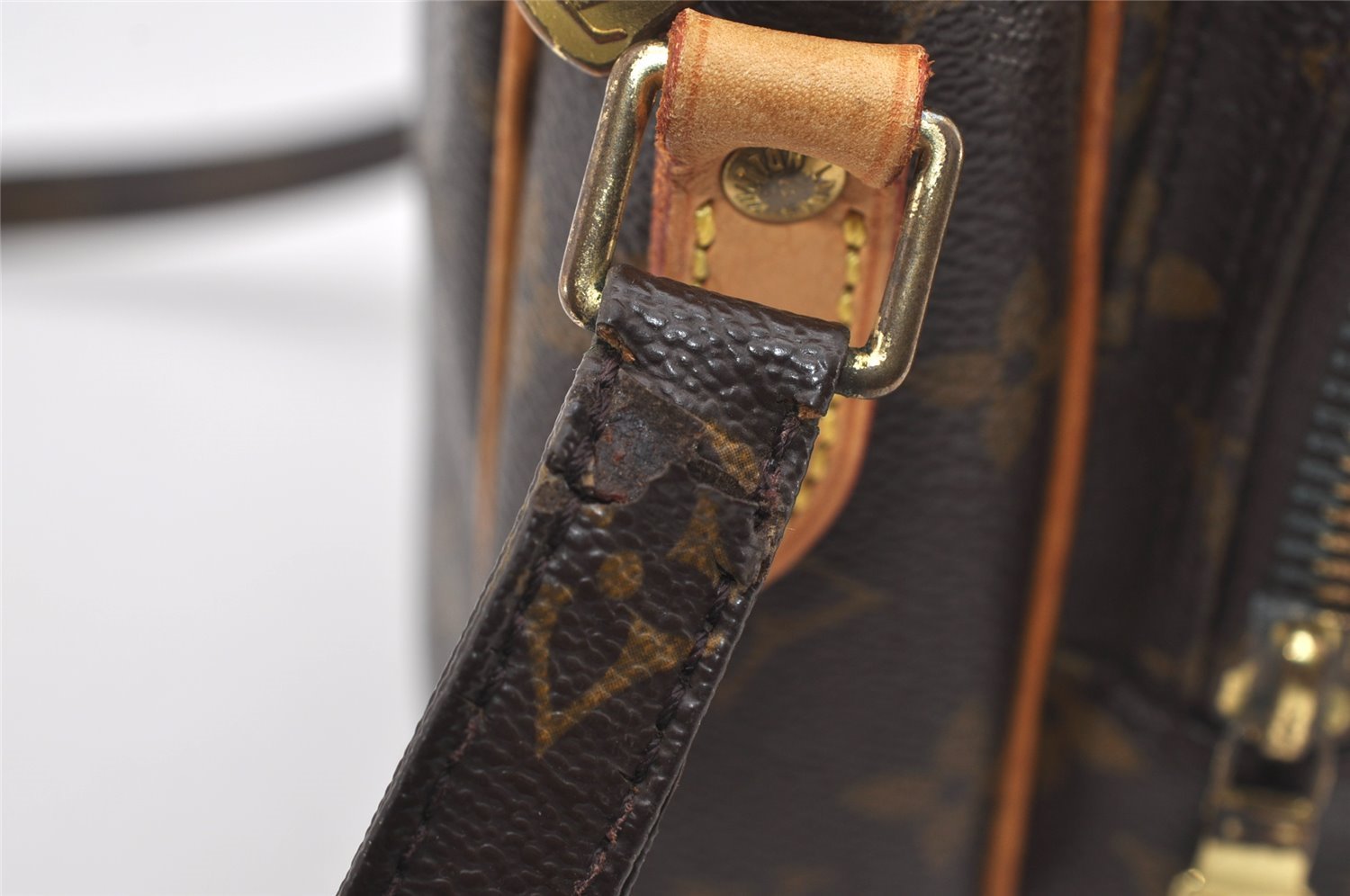 Authentic Louis Vuitton Monogram Amazone Shoulder Cross Body Bag M45236 LV 2103J