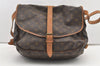 Authentic Louis Vuitton Monogram Saumur 35 Shoulder Cross Bag M42254 LV 2104J