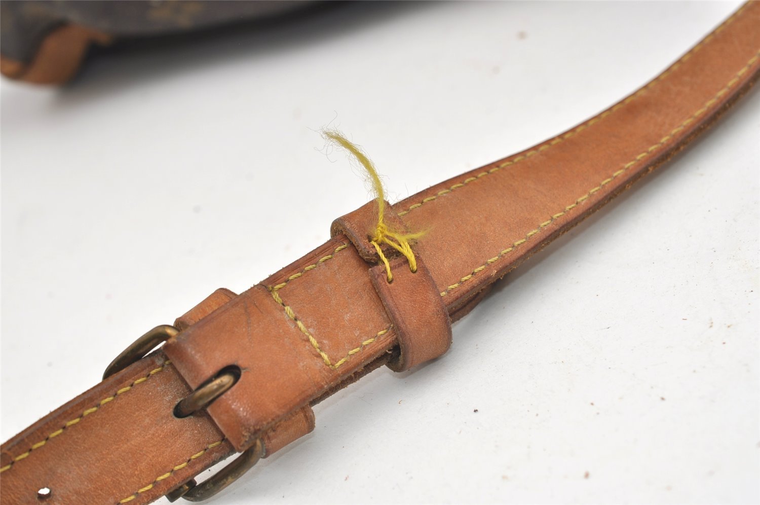 Authentic Louis Vuitton Monogram Saumur 35 Shoulder Cross Bag M42254 LV 2104J