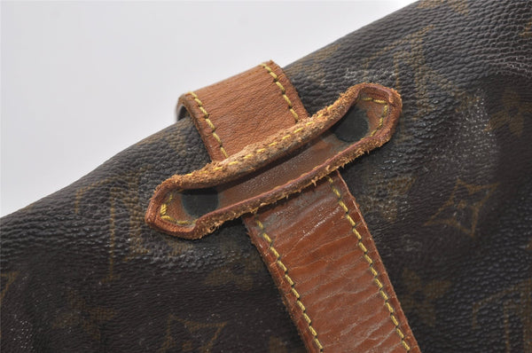 Authentic Louis Vuitton Monogram Saumur 35 Shoulder Cross Bag M42254 LV 2104J
