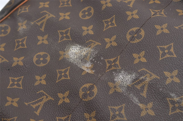 Authentic Louis Vuitton Monogram Saumur 35 Shoulder Cross Bag M42254 LV 2104J