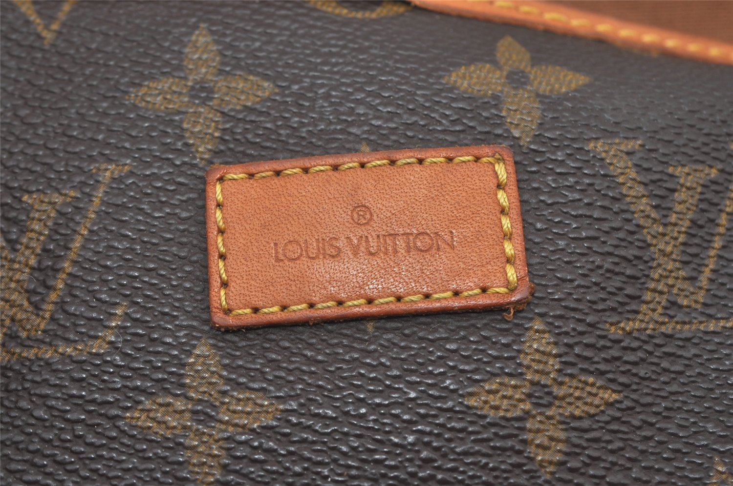 Authentic Louis Vuitton Monogram Saumur 35 Shoulder Cross Bag M42254 LV 2104J