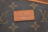 Authentic Louis Vuitton Monogram Saumur 35 Shoulder Cross Bag M42254 LV 2104J