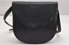 Authentic YVES SAINT LAURENT Shoulder Cross Body Bag Purse Leather Black 2104K