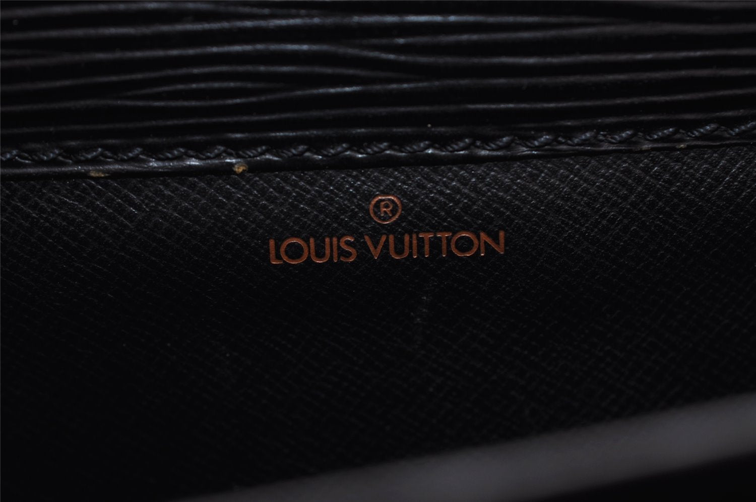 Authentic Louis Vuitton Epi Cartouchiere MM Shoulder Bag Black M52242 LV 2105I