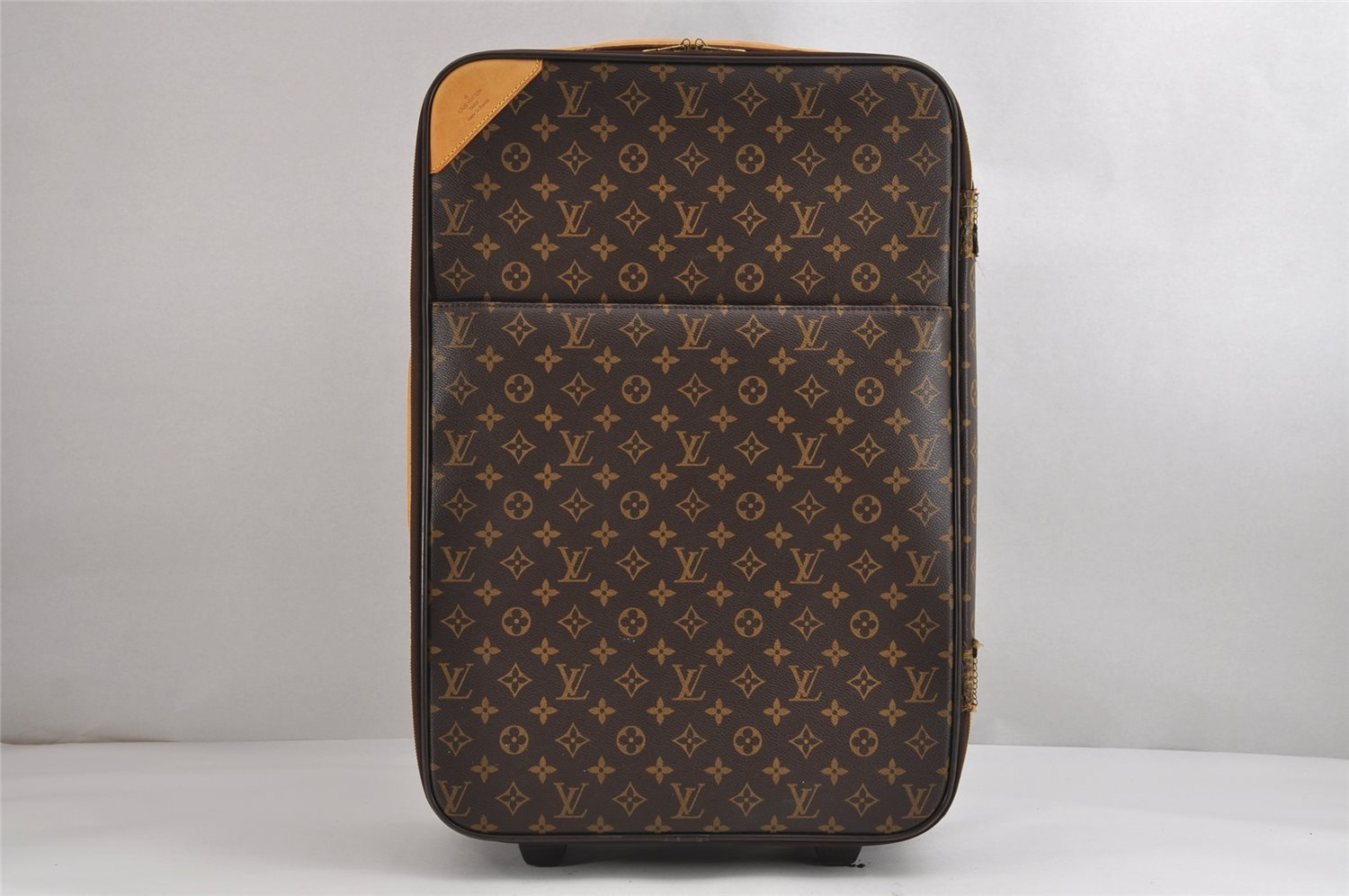 Authentic Louis Vuitton Monogram Pegase 55 Travel Suitcase M23294 Junk 2105J