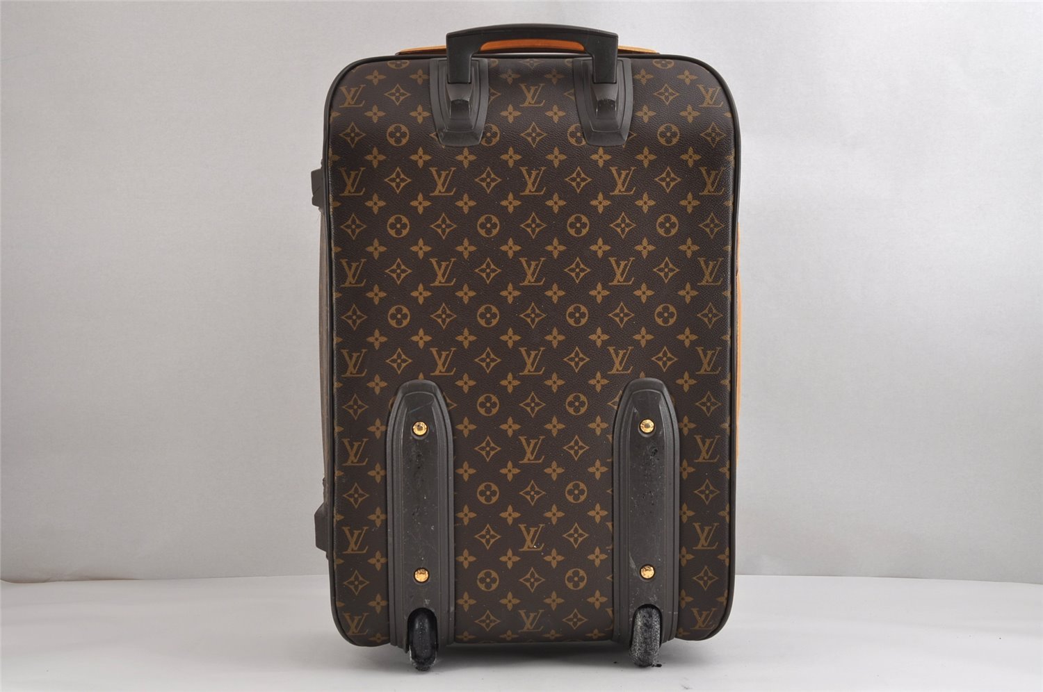 Authentic Louis Vuitton Monogram Pegase 55 Travel Suitcase M23294 Junk 2105J