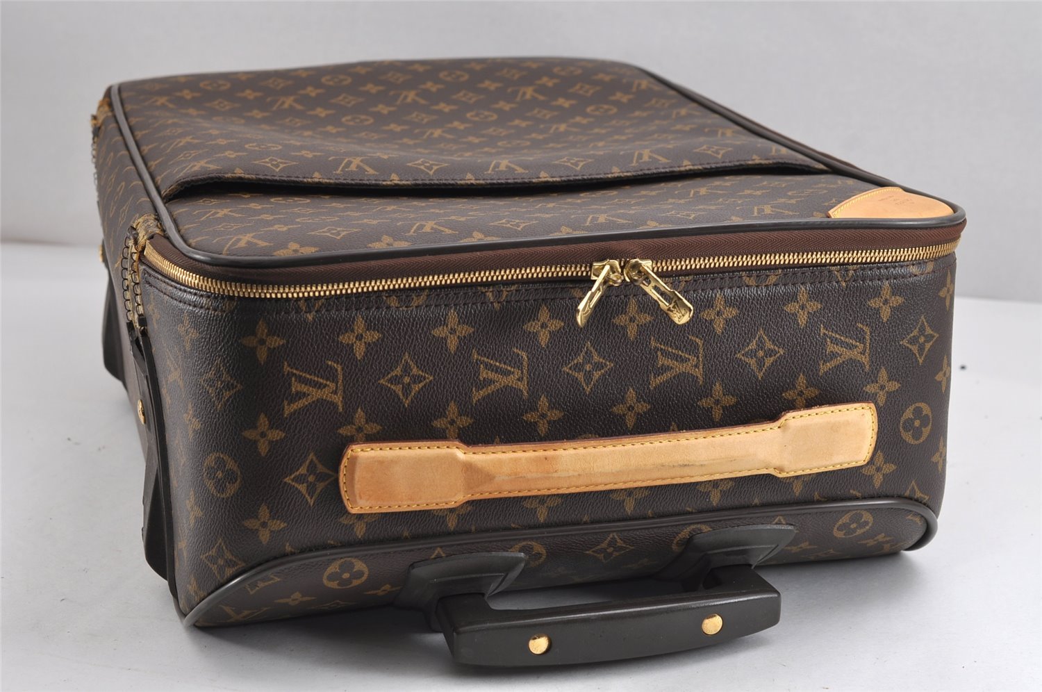 Authentic Louis Vuitton Monogram Pegase 55 Travel Suitcase M23294 Junk 2105J