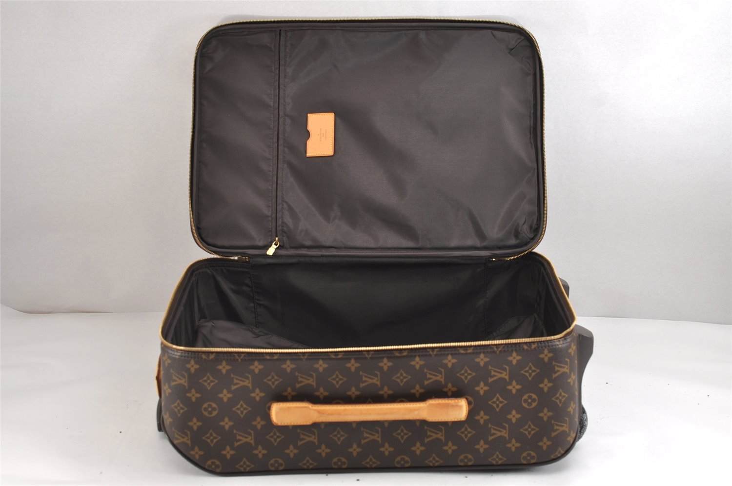 Authentic Louis Vuitton Monogram Pegase 55 Travel Suitcase M23294 Junk 2105J