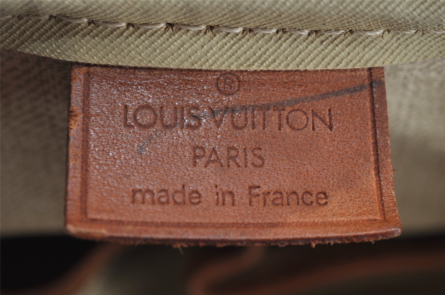 Authentic Louis Vuitton Monogram Deauville Hand Bag M47270 LV 2106I