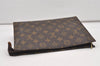 Auth Louis Vuitton Monogram Poche Toilette 26 Cosmetics Pouch Old Model LV 2106J