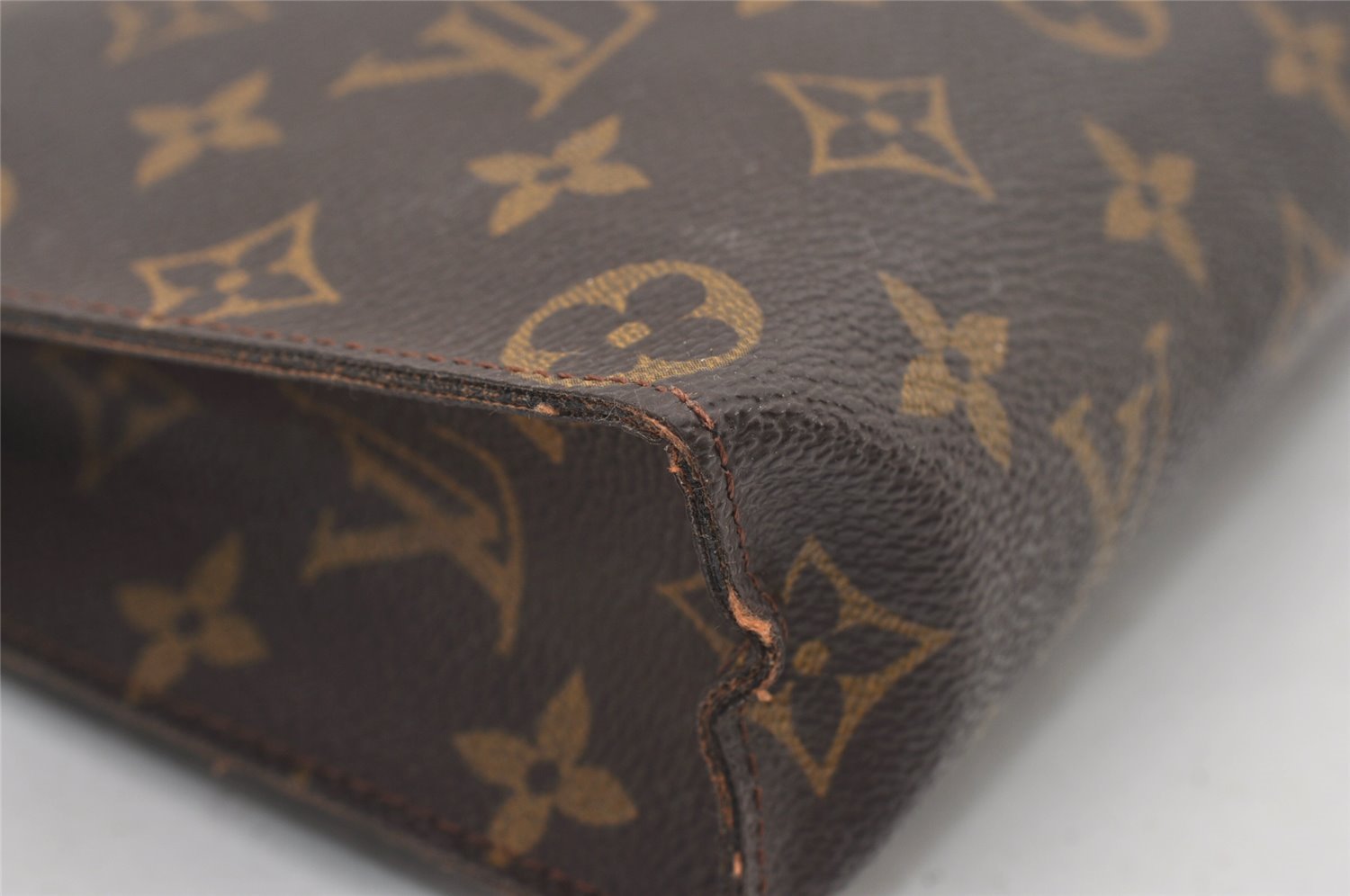 Auth Louis Vuitton Monogram Poche Toilette 26 Cosmetics Pouch Old Model LV 2106J