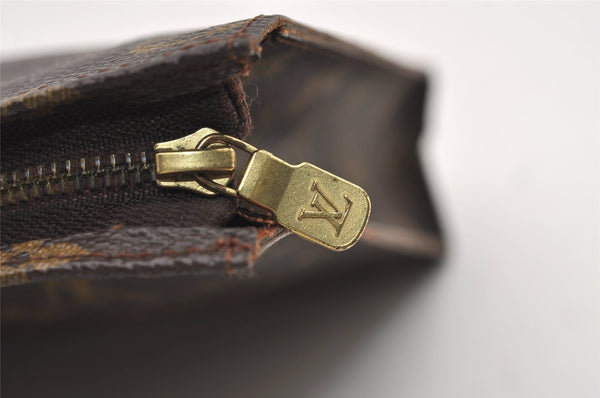 Auth Louis Vuitton Monogram Poche Toilette 26 Cosmetics Pouch Old Model LV 2106J