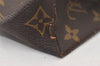 Auth Louis Vuitton Monogram Poche Toilette 26 Cosmetics Pouch Old Model LV 2106J