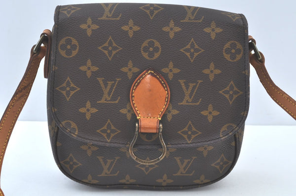 Authentic Louis Vuitton Monogram Saint Cloud MM M51243 Shoulder Cross Bag 2107J