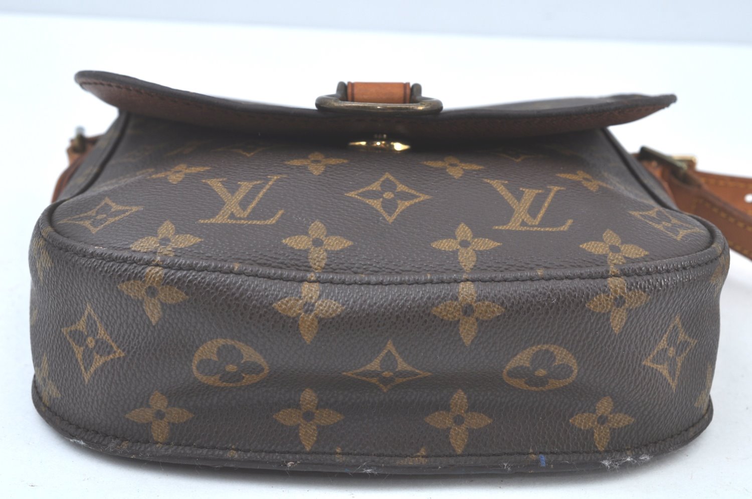 Authentic Louis Vuitton Monogram Saint Cloud MM M51243 Shoulder Cross Bag 2107J