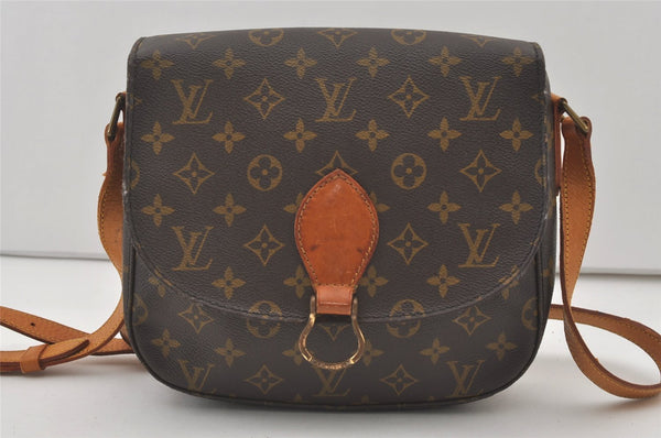 Authentic Louis Vuitton Monogram Saint Cloud GM M51242 Shoulder Cross Bag 2108J