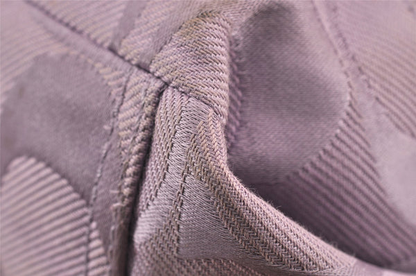 Authentic COACH Signature 2Way Tote Bag Canvas Enamel F18844 Purple 2109K