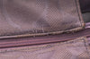 Authentic COACH Signature 2Way Tote Bag Canvas Enamel F18844 Purple 2109K