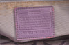 Authentic COACH Signature 2Way Tote Bag Canvas Enamel F18844 Purple 2109K