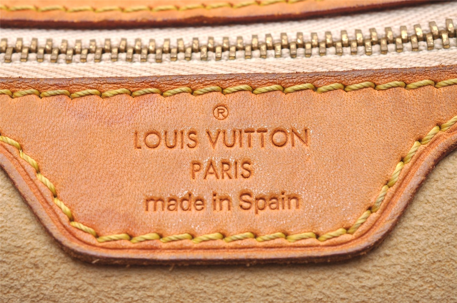 Authentic Louis Vuitton Damier Azur Hampstead PM N51207 Shoulder Tote Bag 2110J