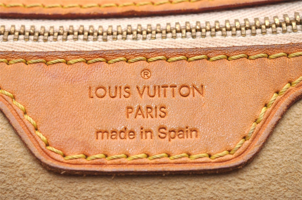 Authentic Louis Vuitton Damier Azur Hampstead PM N51207 Shoulder Tote Bag 2110J