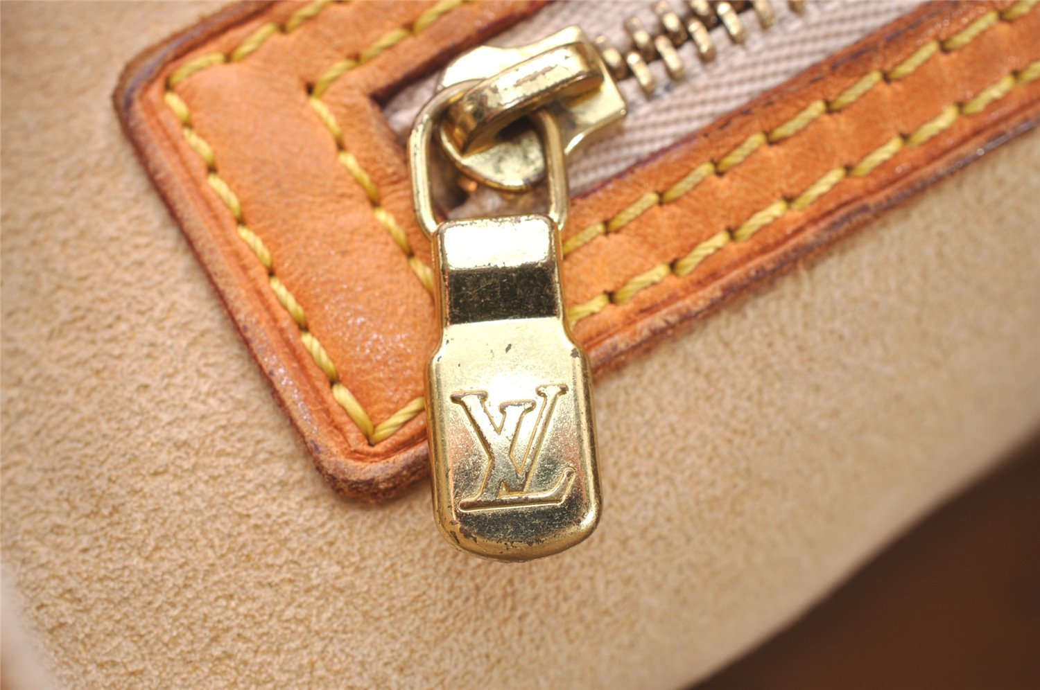 Authentic Louis Vuitton Damier Azur Hampstead PM N51207 Shoulder Tote Bag 2110J