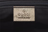 Authentic GUCCI Sherry Line Hand Tote Bag GG Canvas Leather 131228 Beige 2111I