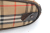 Authentic Burberrys Nova Check Clutch Hand Bag Patter Canvas Leather Beige 2111K